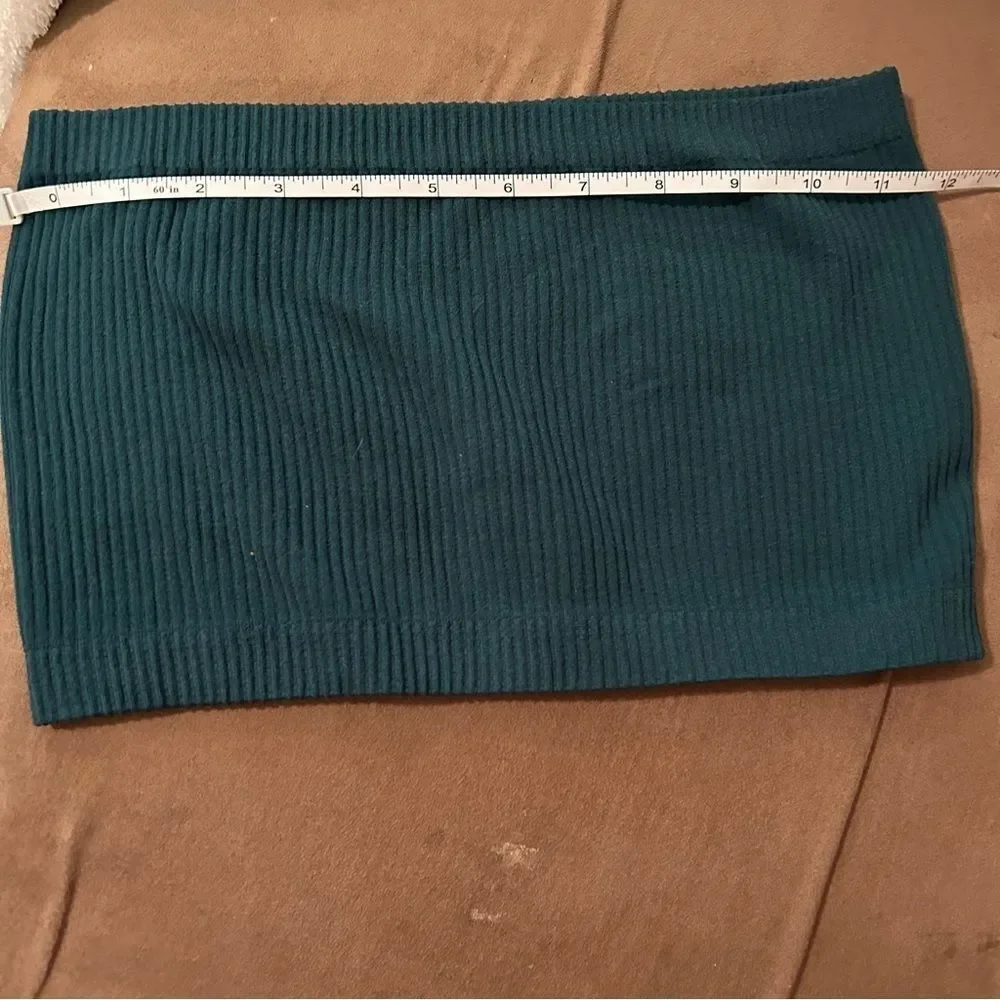 Aura Ribbed Emerald Green Bandeau Size M/L - Picture 6 of 6